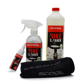 Bike Cleaner Set - Premium Fahrradreinigungsset - Für Mountainbike, Rennrad & E-Bike - Umweltfreundlicher Reiniger für gründliche Pflege & Schutz